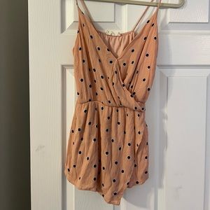 Altard state polka dot romper size xs